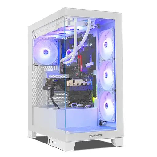 NOX Hummer Glock Midi Tower Blanco