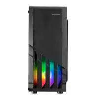 Mars Gaming MC-X2, Caja PC Gaming ATX, Frontal Acero FRGB, 2 Ventiladores 12cm FRG