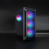 TooQ Caja Semitorre Gaming Ragnärok, Negra