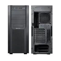 Chieftec CW-01B-OP carcasa de ordenador Torre Negro