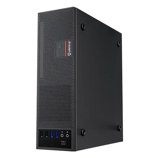 UNYKAch Caja Slim UK3006 8L SFF Micro ATX Black 150W Flex