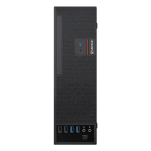 UNYKAch Caja Slim UK3006 8L SFF Micro ATX Black 150W Flex