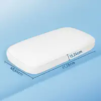 Almohada Viscoelástica de Espuma Viscoelástica con Diseño Ergonómico HOMCOM