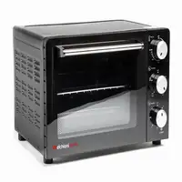 Horno Eléctrico Sobremesa 31L 1500W Grill Negro ENJOY 31 MELCHIONI FAMILY