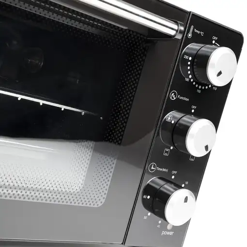 Horno Eléctrico Sobremesa 31L 1500W Grill Negro ENJOY 31 MELCHIONI FAMILY