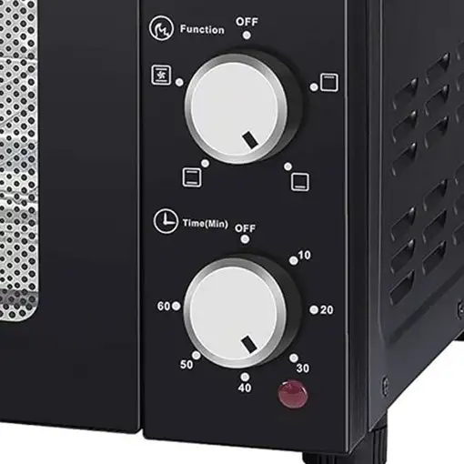Horno Eléctrico Sobremesa 24L 1200W Grill Negro ENJOY 24 MELCHIONI FAMILY