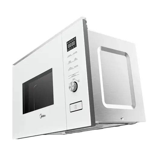 Midea MBMTG820H-WH - Microondas Integrable con Grill 20 Litros 800 W