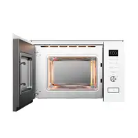 Midea MBMTG820H-WH - Microondas Integrable con Grill 20 Litros 800 W