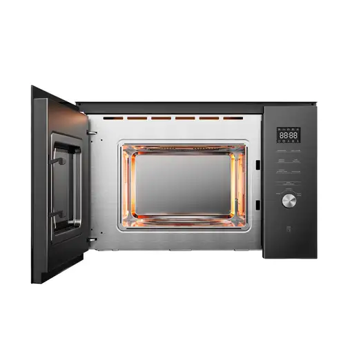 Microondas Integrable MIDEA 25 litros, Inverter, con grill - MBMTG925E-BK