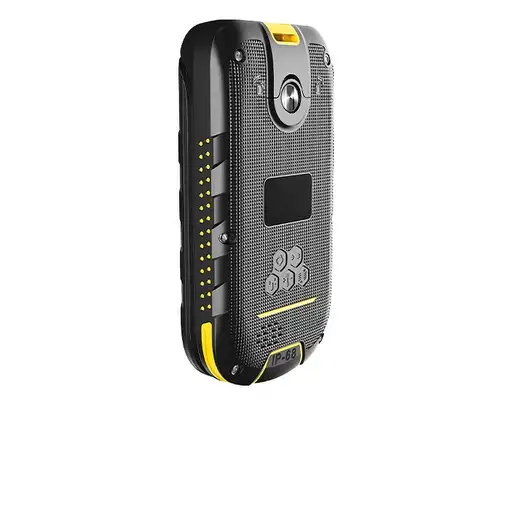 HAMMER BOW LTE teléfono móvil 6,1 cm (2.4") Negro, Amarillo Teléfono resistente