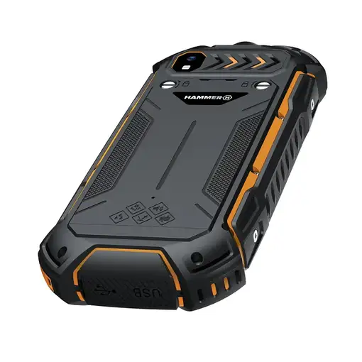 HAMMER Boost 2 LTE 6,1 cm (2.4") 241 g Negro, Amarillo Teléfono resistente
