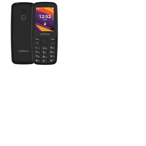 Telefonía móvil 64MB + Negro MYPHONE