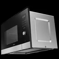 Midea MBMTG820HX - Microondas Integrable con Grill 20 Litros 800 W