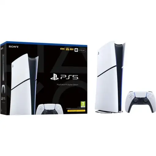 Consola Sony PlayStation 5 Digital Edition 825 GB Wifi Negro, Blanco