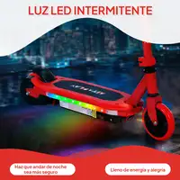 Patinete Eléctrico para Niños de 6-14 Años Max. 10 km/h Rojo AIYAPLAY