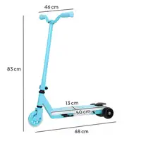 Patinete Eléctrico para Niños de 4-7 Años Max. 6 km/h Azul AIYAPLAY