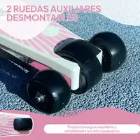 Patinete Eléctrico para Niños de 4-7 Años Max. 6 km/h Rosa AIYAPLAY