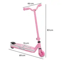 Patinete Eléctrico para Niños de 4-7 Años Max. 6 km/h Rosa AIYAPLAY