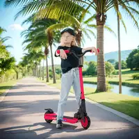 Patinete Eléctrico Plegable Motor 120 W Autonomía 6 KM MAX 10 KM/H Rojo SPORTNOW