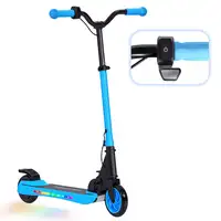 Patinete Eléctrico Plegable Motor 120 W Autonomía 6 KM MAX 10 KM/H Azul SPORTNOW