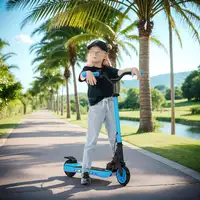 Patinete Eléctrico Plegable Motor 120 W Autonomía 6 KM MAX 10 KM/H Azul SPORTNOW