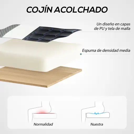 Silla Gaming Ergonómica Multicolor con Detalles en Azul PU y Malla HOMCOM