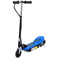 Patinete Eléctrico Plegable Niños Altura Ajustable 78x37x87-95 cm Azul HOMCOM