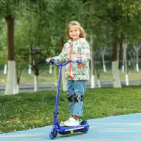 Patinete Eléctrico para Niños de 6-14 Años Max. 10 km/h Azul AIYAPLAY