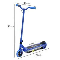 Patinete Eléctrico para Niños de 6-14 Años Max. 10 km/h Azul AIYAPLAY