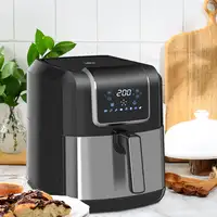 Freidora de Aire 6,5L 1700W 8 Programas Pantalla LED Táctil Temporizador HOMCOM