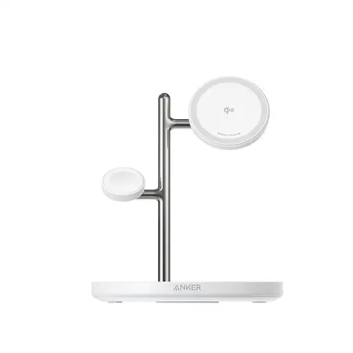 Anker MagGo Universal Blanco USB Cargador inalámbrico Carga rápida Interior