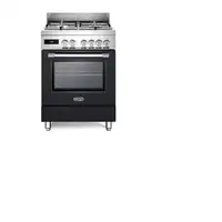 De’Longhi PRO 66 MAL PZ cocina Cocina independiente Eléctrico Encimera de gas Antr