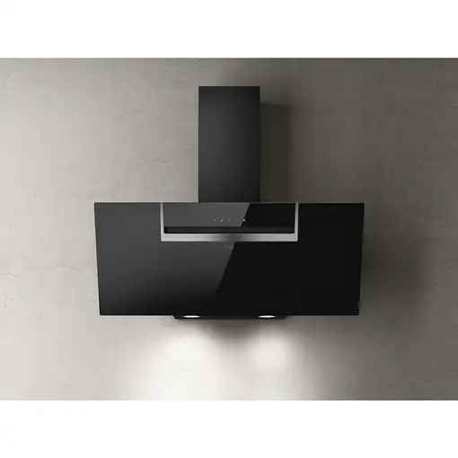 Elica PRF0166929 campana De pared Negro 650 m³/h