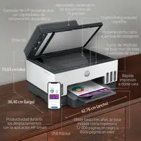 HP Smart Tank 7605 Inalámbrico All-in-One Color Impresora, Impresión a doble cara;