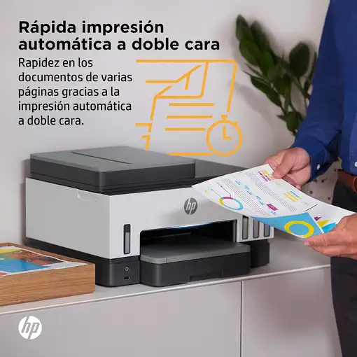 HP Smart Tank 7605 Inalámbrico All-in-One Color Impresora, Impresión a doble cara;