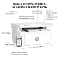 HP LaserJet Impresora multifunción M140w