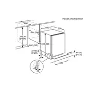 Electrolux Serie 600 LXB2AE82S frigorífico Integrado 127 L E Blanco
