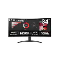 LG 34WR50QK-B pantalla para PC 86,4 cm(34'') 3440 x 1440 Pixeles Wide Quad HD Negro