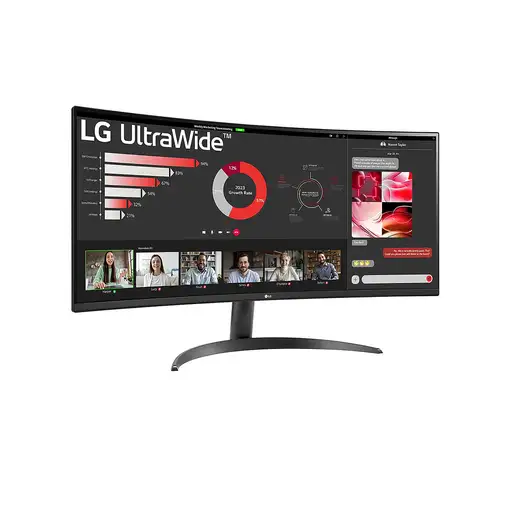 LG 34WR50QK-B pantalla para PC 86,4 cm(34'') 3440 x 1440 Pixeles Wide Quad HD Negro
