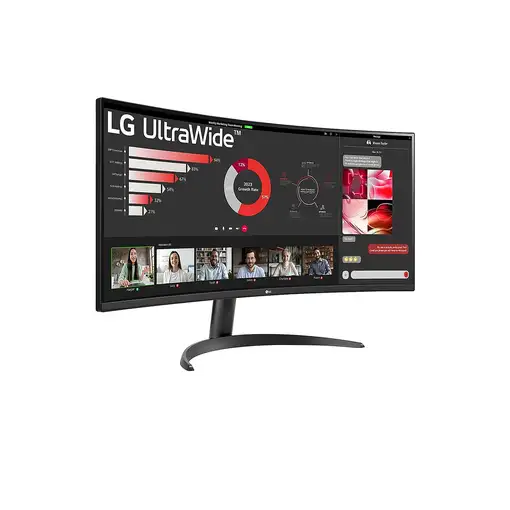 LG 34WR50QK-B pantalla para PC 86,4 cm(34'') 3440 x 1440 Pixeles Wide Quad HD Negro