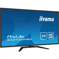 iiyama ProLite X4373UHSU-B1 pantalla para PC 108 cm (42.5'') 3840 x 2160 Pixeles 4K iiyama ProLite X4373UHSU-B1 pantalla para PC 108 cm (42.5'') 3840 x 2160 Pixeles 4K