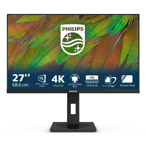 Philips 3000 series 27B1N3800/00 LED display 68,6 cm (27'') 3840 x 2160 Pixeles 4K Philips 3000 series 27B1N3800/00 LED display 68,6 cm (27'') 3840 x 2160 Pixeles 4K