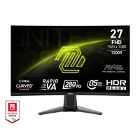MSI MAG 276CXF pantalla para PC 68,6 cm (27'') 1920 x 1080 Pixeles Full HD LCD Negr