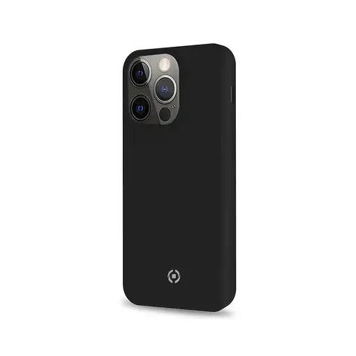Celly Cromo funda para teléfono móvil 15,5 cm (6.1\) Negro
