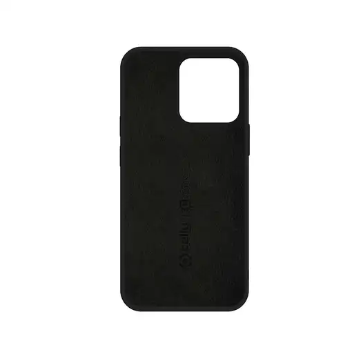 Celly Cromo funda para teléfono móvil 15,5 cm (6.1\) Negro