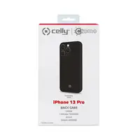 Celly Cromo funda para teléfono móvil 15,5 cm (6.1\) Negro