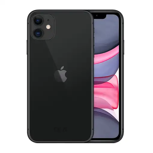 Apple iPhone 11 15,5 cm (6.1\) SIM doble iOS 14 4G 128 GB Negro