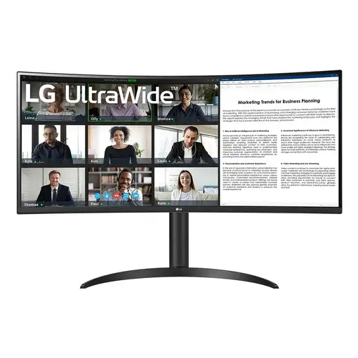LG 34WR55QK-B pantalla para PC 86,4 cm (34") 3440 x 1440 Wide Quad HD Negro