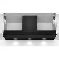 Siemens iQ500 LJ97BAM60 campana Encastrada Negro 459 m³/h