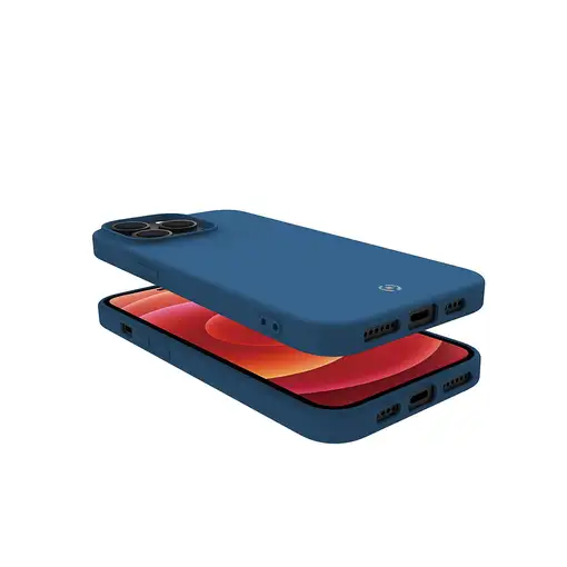 Celly Cromo funda para teléfono móvil 15,5 cm (6.1\) Azul